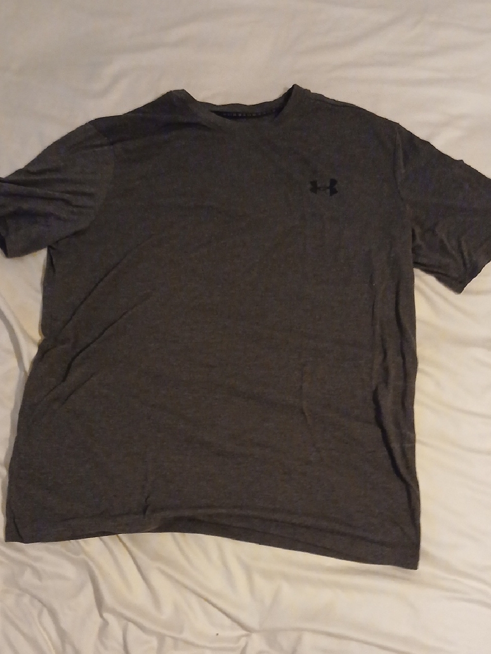 Under Armour Men's Dark Gray Heather Short Sleeve Performance Tee